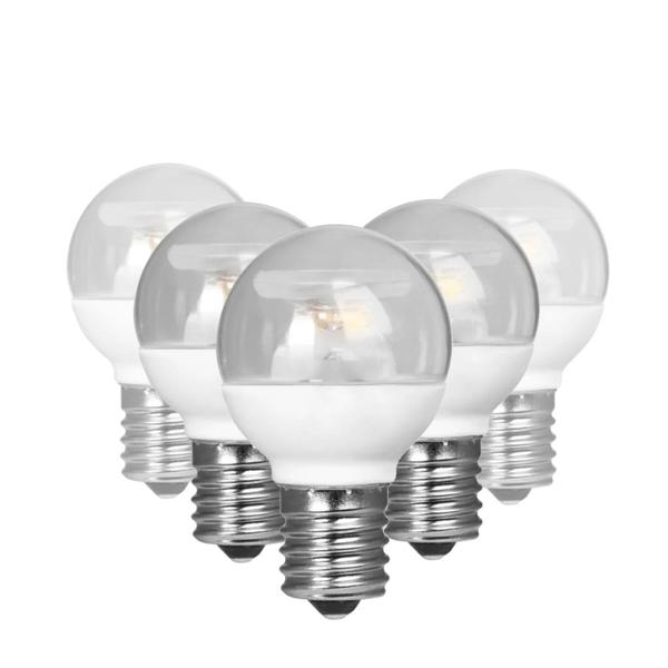 3.8 watt 120 volt S11 Intermediate Screw Base 3000K Natural White LED Light Bulb (24 Pack)