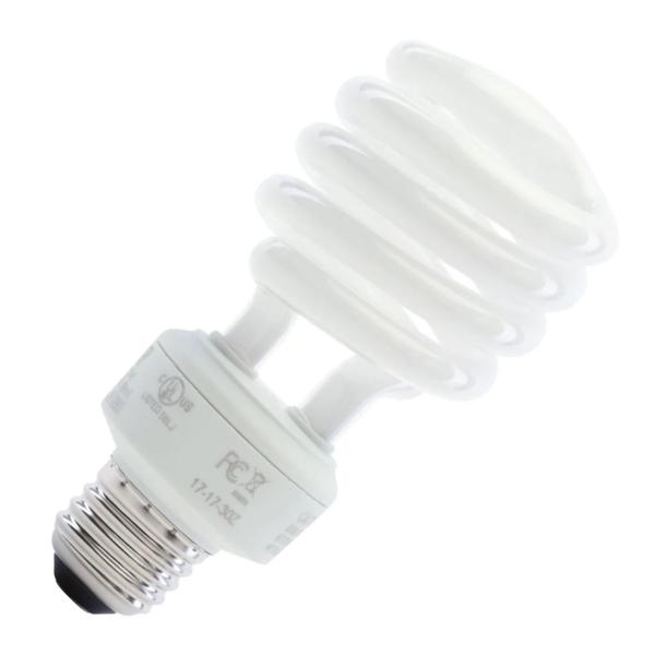 23 watt 120 volt Medium Screw Base 4100K Cool White Compact Fluorescent Light Bulb