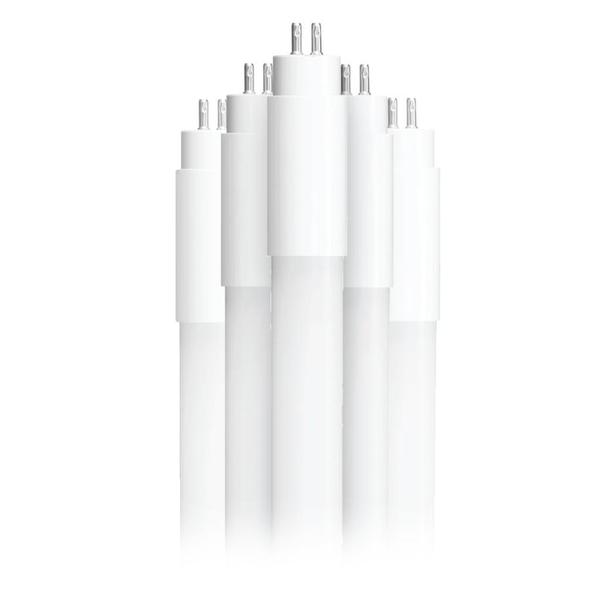 21" 12 watt 120/277 volt T5 Miniature Bi-Pin Base 4000K Cool White LED Light Bulb (6 Pack)