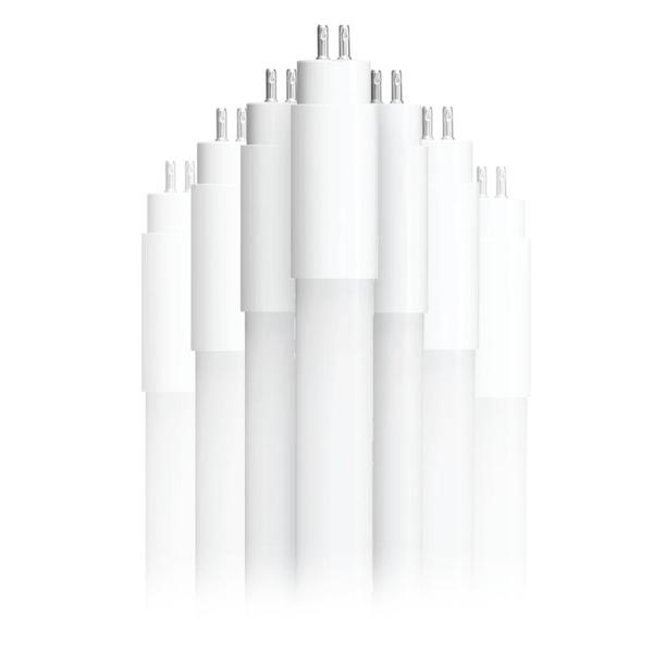 21" 12 watt 120/277 volt T5 Miniature Bi-Pin 4000K Cool White Base LED Light Bulb (24 Pack)
