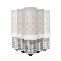 Feit Electric 3 watt 120 volt T8 Intermediate Screw Base 3000K Natural White LED Light Bulb (6 Pack)