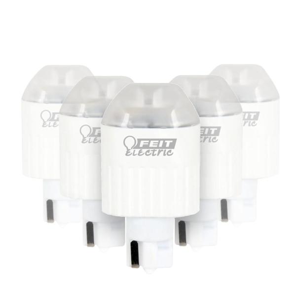2 watt 12 volt T5 Wedge Base 3000K Natural White LED Light Bulb (12 Pack)