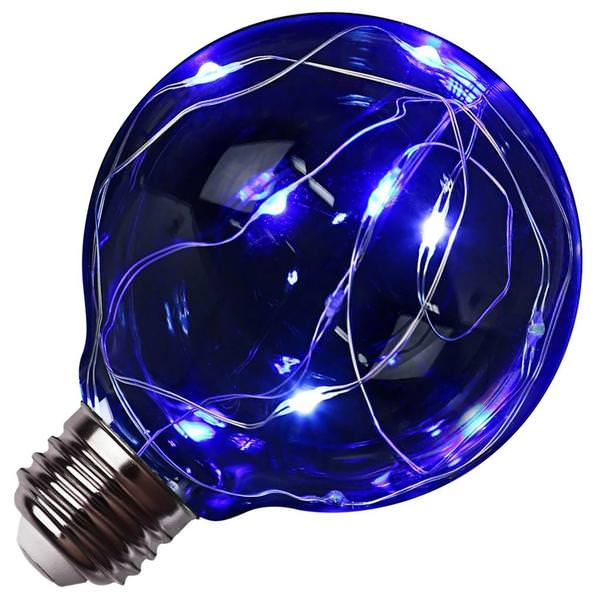 1 watt 120 volt G25 Medium Screw Base LED Fairy Light Bulb