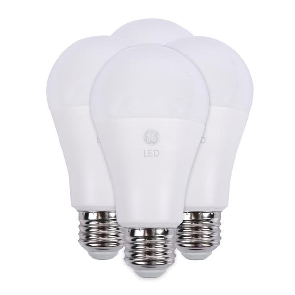 5 watt 120 volt A19 Medium Screw Base 2700K Warm White Frosted Non-Dimmable LED (4 Pack)