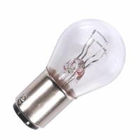 #1157 - 27 watt - 12.8 volt - S8 - Double Contact Index (BAY15d) Base - Long Life | GE Incandescent Miniature / Automotive Light Bulb