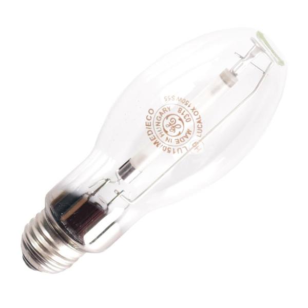 150 watt B17 Medium Screw Base Clear Sodium