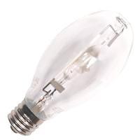 GE 400 watt ED28 Mogul Screw Base 4000K Cool White Clear Metal Halide