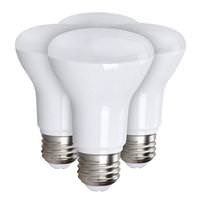 7 watt 120 volt R20 Medium Screw Base 3000K Natural White LED Light Bulb (4 Pack)