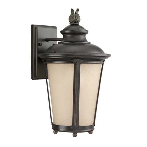 1 Light - 9 watt 120 volt Burled Iron 3000K Natural White LED Wall Sconce