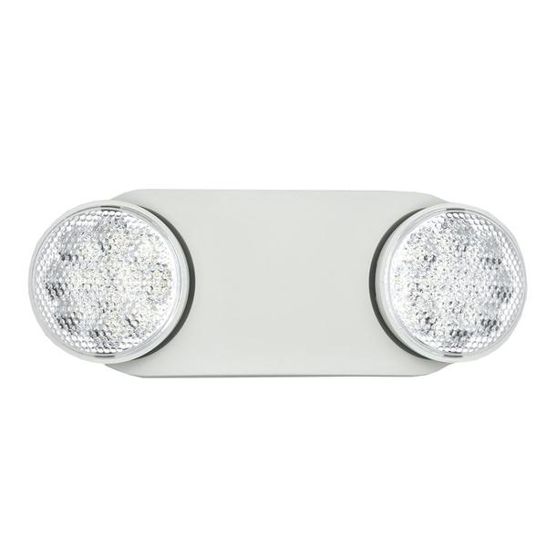 2.4 watt 120/277 volt Dual Head AC LED Emergency Light