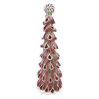 View 13.5" Lighted Clay Dough Battery Operated Holiday Candy Tree