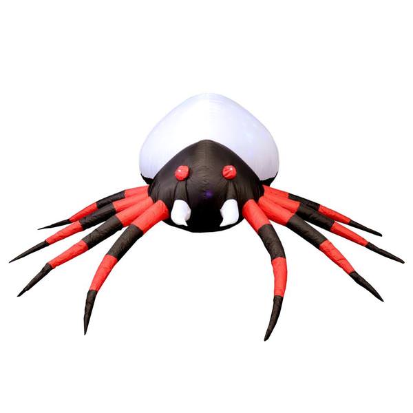 8' Wide Spider Magic Light Halloween LED Lights Inflatable Lawn Decoration