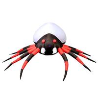 Goosh 8' Wide Spider Magic Light Halloween LED Lights Inflatable Lawn Decoration