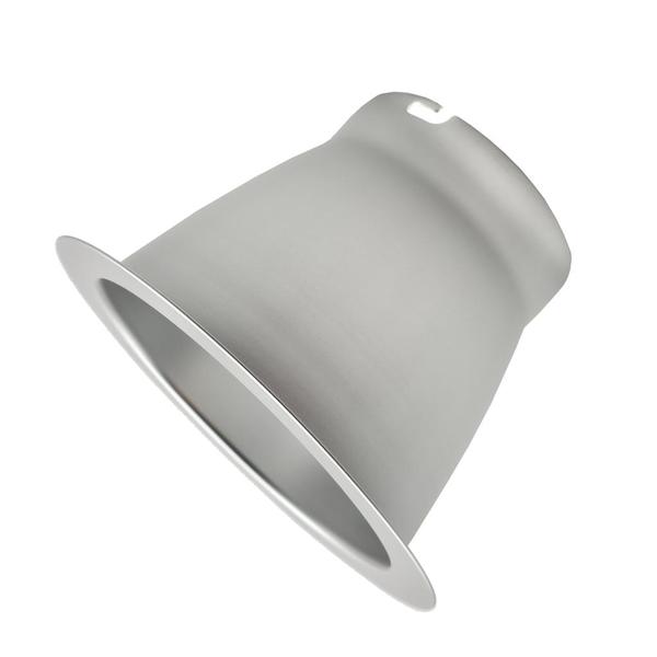 4" White Downlight Trim