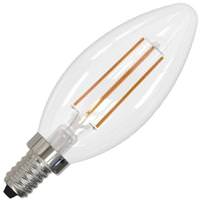 Green Creative 3.8 watt 120 volt B11 Candelabra Screw Base 2700K Warm White Premium Filament Dimmable LED