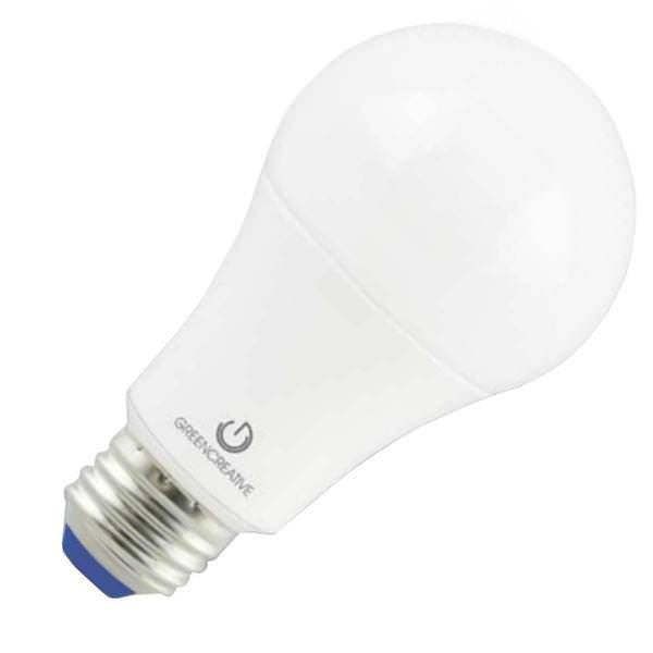 9.5 watt 120/277 volt A19 Medium Screw Base 4000K Cool White Dimmable LED