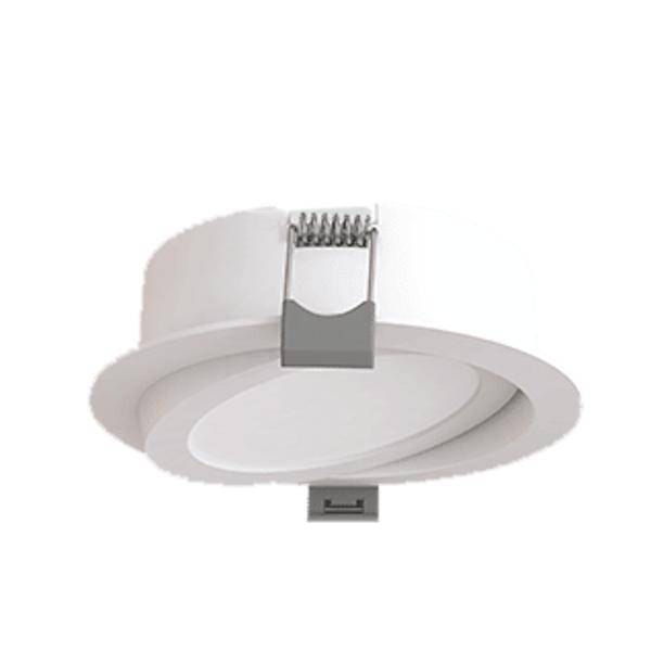 4" 7.5 watt 120 volt CCT Selectable Dimmable LED Multifit Gimbal Downlight