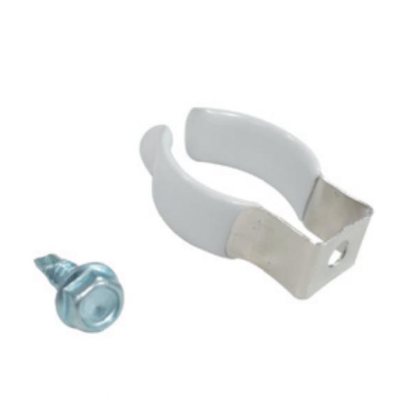 Support Clip with Self-Tapping Screw for LED T8 Bulb