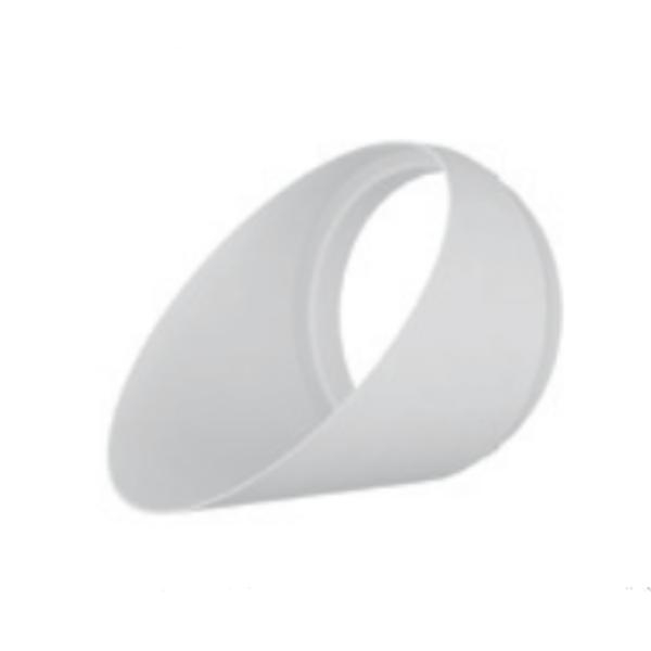 Large White Wall Wash for LED Track Light