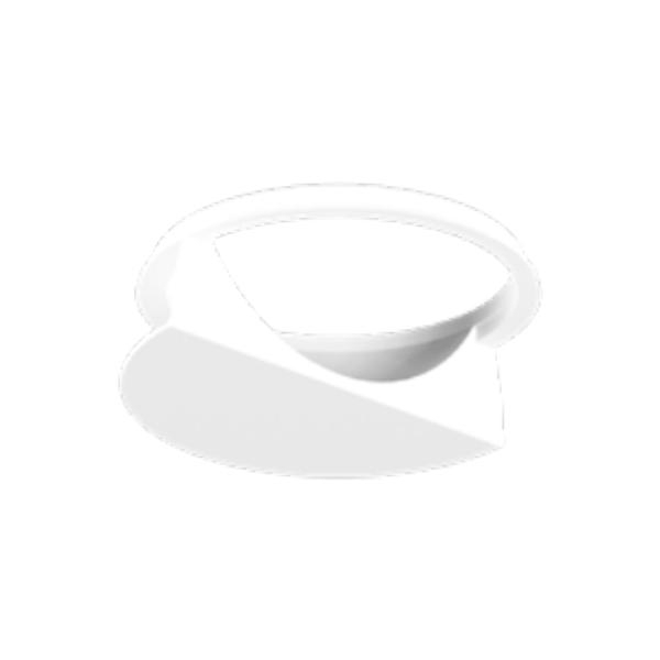 4" Field Installable White Wall Wash for LED Downlights