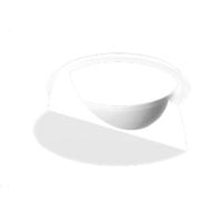 Green Creative 6" Field Installable White Wall Wash for LED Downlights