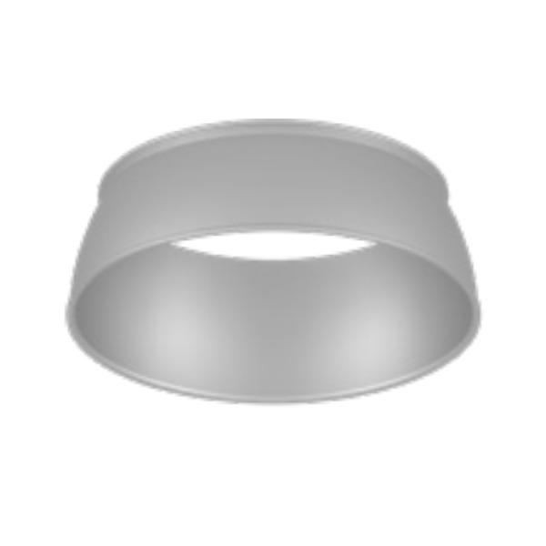 4" Field Installable Flangeless Clear Trim Insert for LED Recessed Downlight