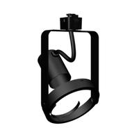 Green Creative Black PAR38 Gimbal Track Head