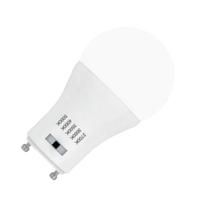 Green Creative 9 watt 120 volt A19 Twist and Lock Base CCT Selectable LED Light Bulb