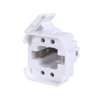 26/32-42 watt  4-Pin GX24q-2/GX24q-3/GX24q-4 Base White CFL Socket