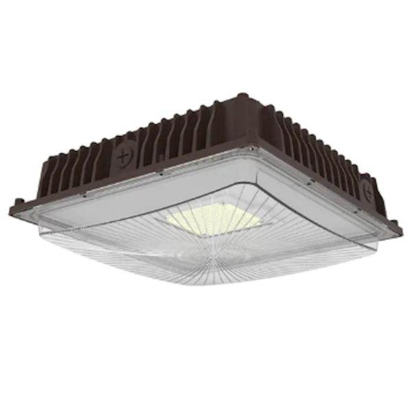 28 watt 120/347volt CCT Selectable LED Canopy Fixture