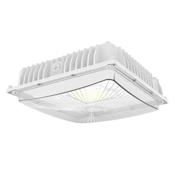 60 watt 120/347 volt CCT Selectable LED Canopy Fixture