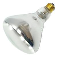 Halco 250 watt 240 volt BR40 Medium Screw Base 2700K Warm White Incandescent Heat Lamp