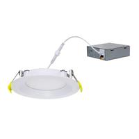 Halco 4" 10 watt 120 volt CCT Selectable Baffle Trim LED Downlight
