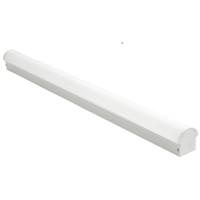 Halco 8' 120/277 volt Selectable watt CCT Selectable Diffused Polycarbonate Lens LED Strip Fixture