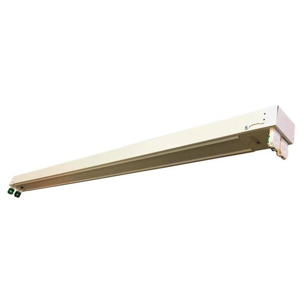 2' 2 Lamp 120/277 volt Double Ended White Lamp Ready Fixture Strip