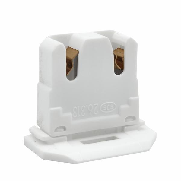 T8 Medium Bi-Pin Base Straight Insertion Fluorescent Lampholder Socket
