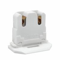 H&M T8 Medium Bi-Pin Base Straight Insertion Fluorescent Lampholder Socket