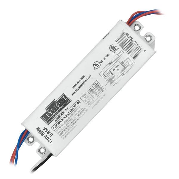 2 Lamp 32 watt 120 volt T8 Fluorescent Ballast