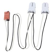 Keystone 2 Lamp Wiring Harness for LED Tubes