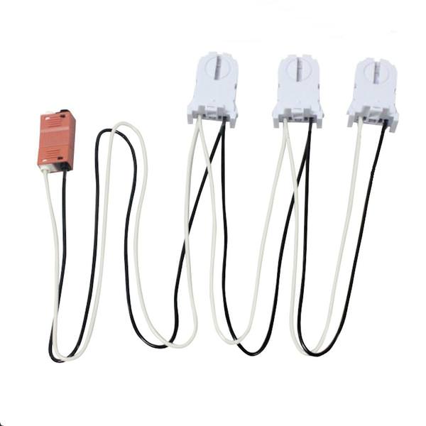 3 Lamp Wiring Harness for LED Tubes