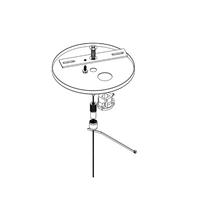 Keystone 5" Round White Feed J-Box Mount Canopy Kit for Linear Fixture 