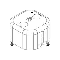 Keystone 4” Octagon Box / T-Bar Box Junction Box