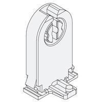 Keystone Tall Shunted Medium Bi-Pin Socket for T8 and T12 Lamps