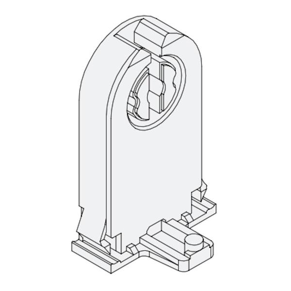 Tall Non-Shunted Medium Bi-Pin Sockets for T8 and T12 Lamps