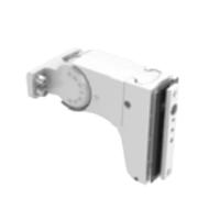 Keystone Adjustable White Pole Mount for LED Area Lights