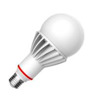 Keystone 24 watt 120/277 volt A23 Medium Screw Base 4000K Cool White LED Light Bulb