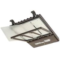 Keystone Selectable watt 277/480 volt CCT Selectable Bronze LED Area Light Fixture
