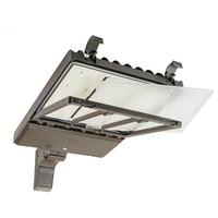 Keystone 120/277 volt Selectable watt CCT Selectable Bronze LED Area Light Fixture