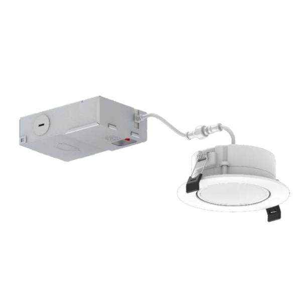 4" 8 watt 120 volt CCT Selectable Gimbal LED Recessed Downlight