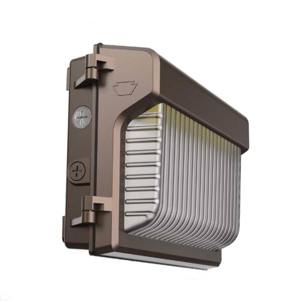 Selectable watt 120/277 volt CCT Selectable Bronze LED Wall Pack